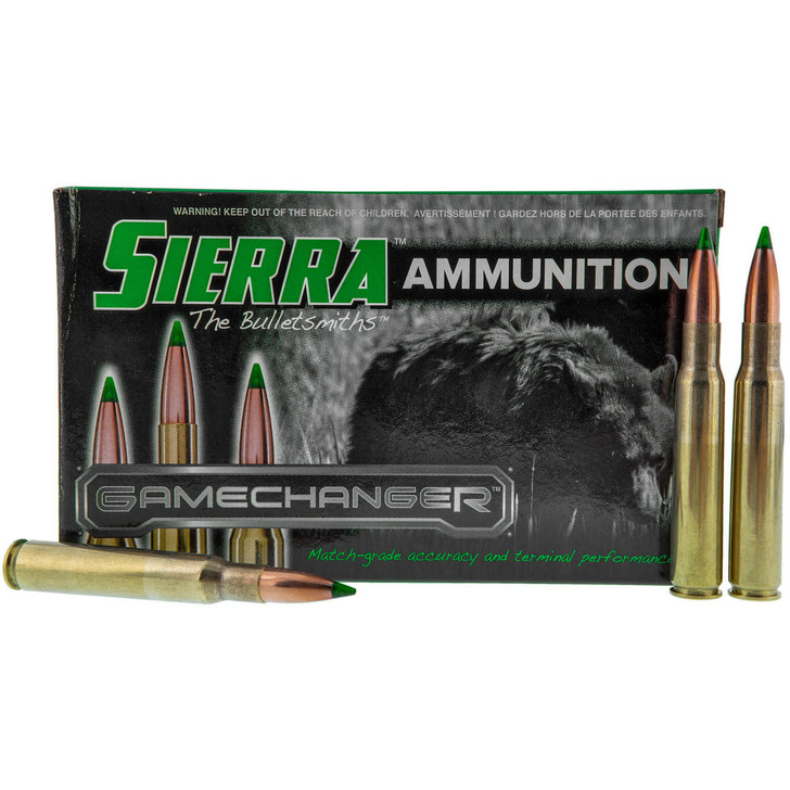 Sierra Bullets, GameChanger, Tipped GameKing, 20 Round Box