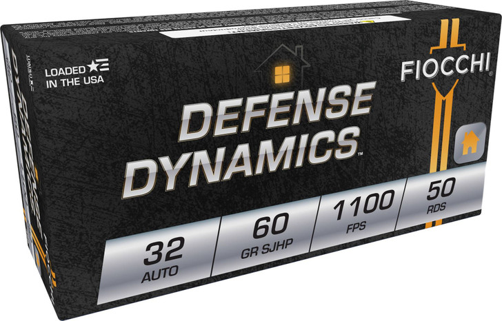 Fiocchi 32acp 60gr Jhp - 50rd 20bx/cs