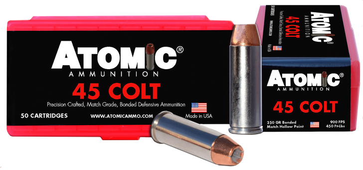 Atomic 45 Lc 250gr Match Hp - 50rd 10bx/cs