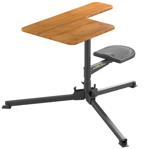 Caldwell Stable Bench Rest - Shooting Table Oak Top