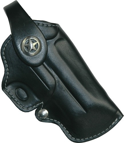 Bond Arms Belt Clip Holster Rh - 3.5"bbl. Models Leather Black