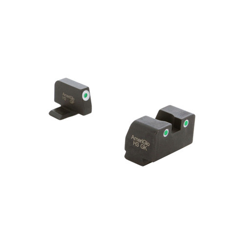 Ameriglo Tritium Suppressor - Set Grn/grn Most Sig 3 Dot