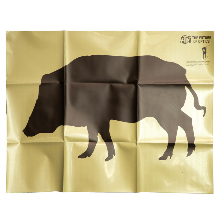 Atn Thermal Boar Target (1) W/ - 12 Thermal Pasters!
