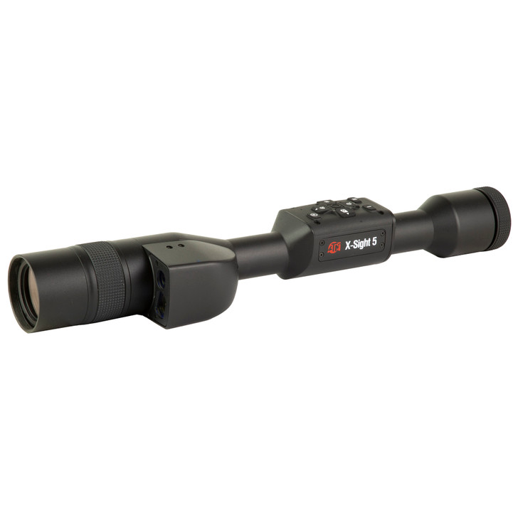 Atn X-sight 5 4k 5-25x Uhd Lrf - Day/night Smart Rifle Scope