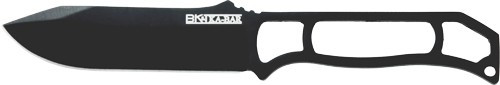 Ka-bar Becker Skeleton Knife - Black Fine Edge W/ Sheath