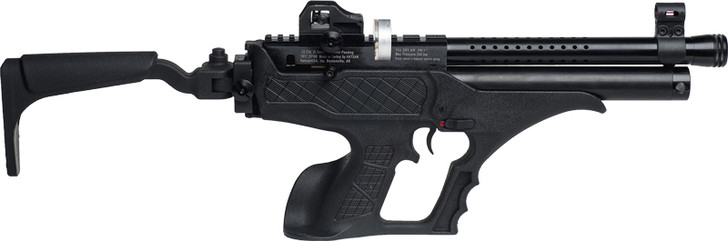 Hatsan Sortie Tact .177 900fps - Black/synth W/folding Stock