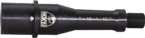 Faxon Ar15 Barrel 9mm Pcc - 4.5" 1:10 Light Taper Blk
