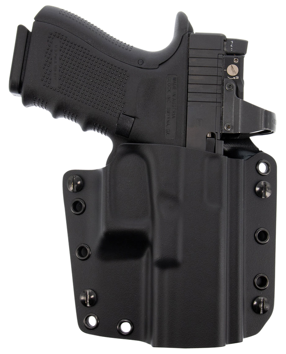 Galco Corvus Belt/iwb Holster - Rh Kydex Fits Glock 48 Black<