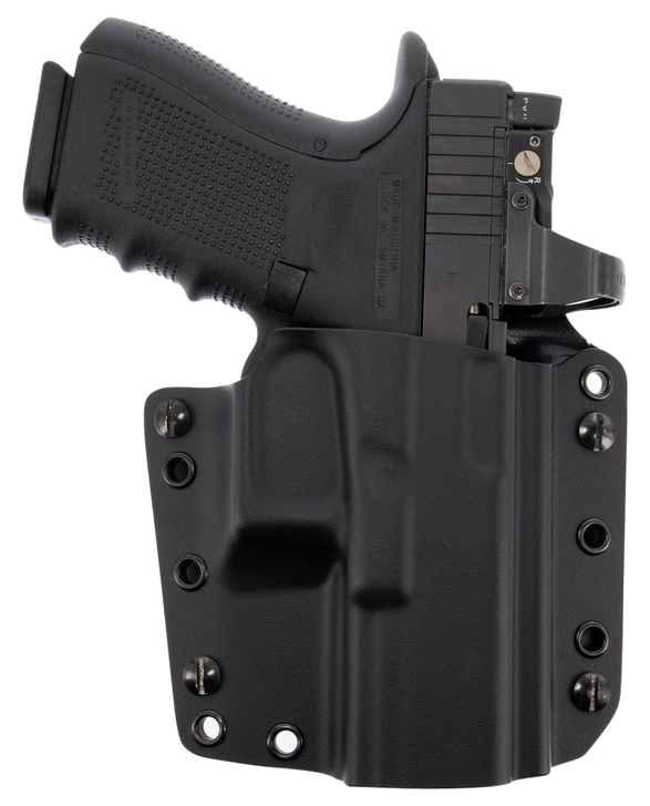 Galco Corvus Belt/iwb Holster - Rh Kydex For Glock 19/23 Blk<