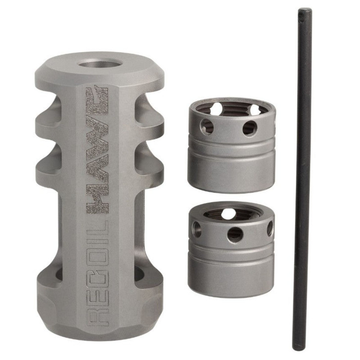 Browning Recoil Hawg Muzzle - Break Silver W/2 Collars/tool
