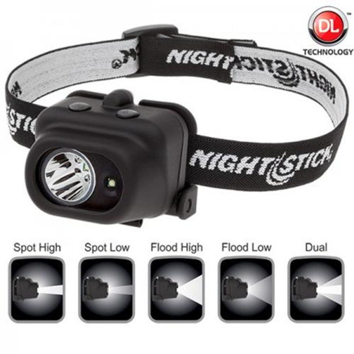 Nightstick Dual-light Multi-function Headlamp 