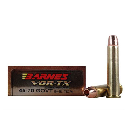 Barnes Vor-tx 45/70 Govt 300gr - Tsx Fn 20rd 10bx/cs