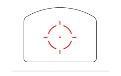 Trijicon RMR HD LED Red Dot Forward Facing Light Sensor