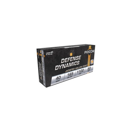 Fiocchi 40 Sw 165gr Jhp - 50rd 20bx/cs