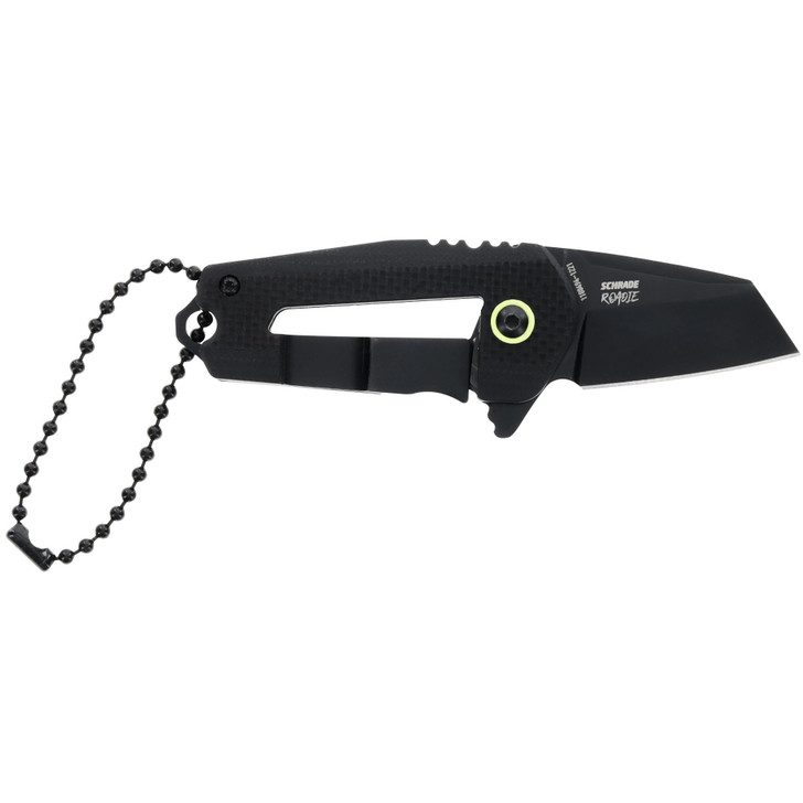 Schrade Knife Roadie Folder - 1.5" Aus-10 Wharncliff Black!