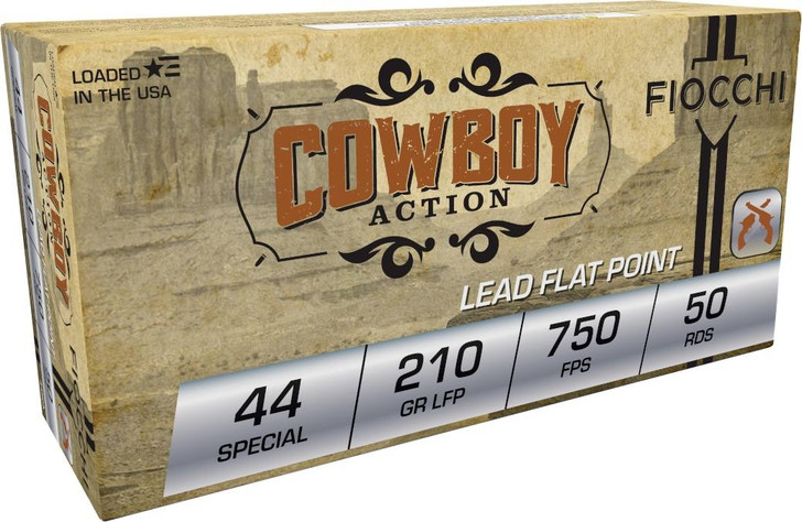 Fiocchi 44sw Special 210gr - Lead Fp 50rd 10bx/cs