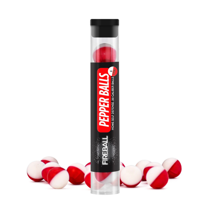 Guard Dog 6-pepper Balls In - Plastic Tube
