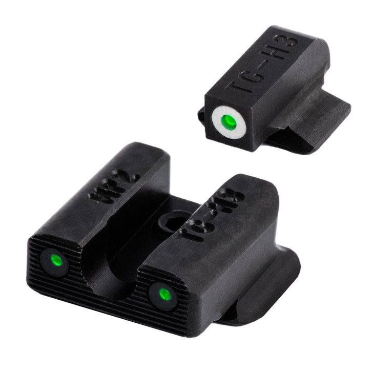 Truglo Sight Set S&w Bodyguard - Tritium Pro White W/ U-notch