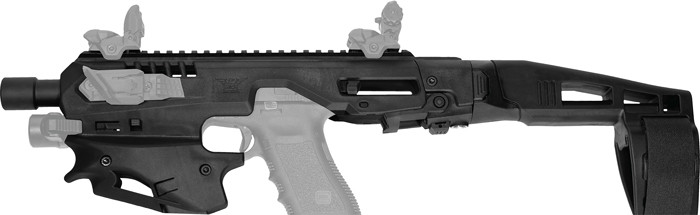 Caa Mck Micro Conversion Kit - For Glock .45acp W/brace Black