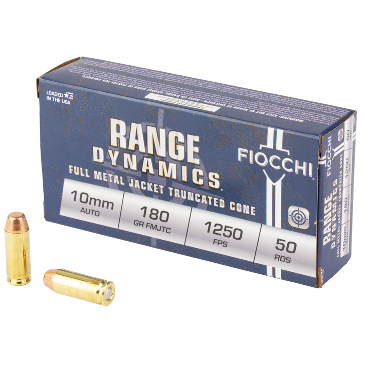 Fiocchi 10mm Auto 180gr Fmj - 50rd 10bx/cs