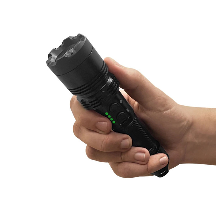 Guard Dog Lightsafer Stun Gun - W/ Tac Light Max Voltage Blk