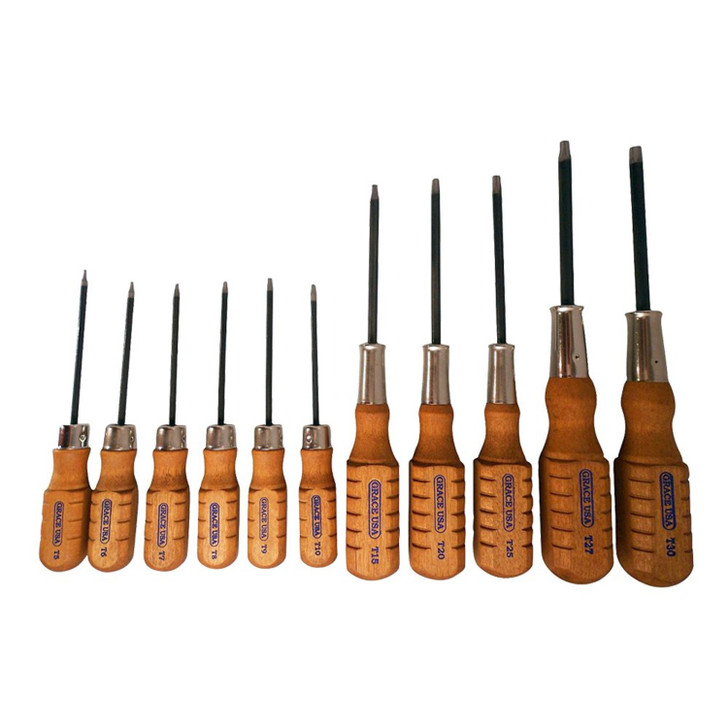 Grace Usa Screwdriver Set - Torx Head Set Of 11