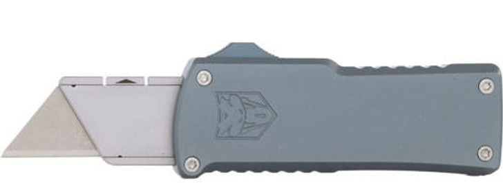 Cobratec Knives Cobratec Otf Utility Knife - Gray 5.1" Oal Length 