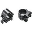 Weaver Rings Detachable Top - Mount Sure-grip 1" High Black