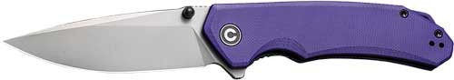 Civivi Knife Brazen 3.46" - Purple G10/stonewashed