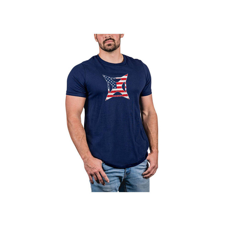 Vertx Patriot Logo Tee - Blue, Xl 