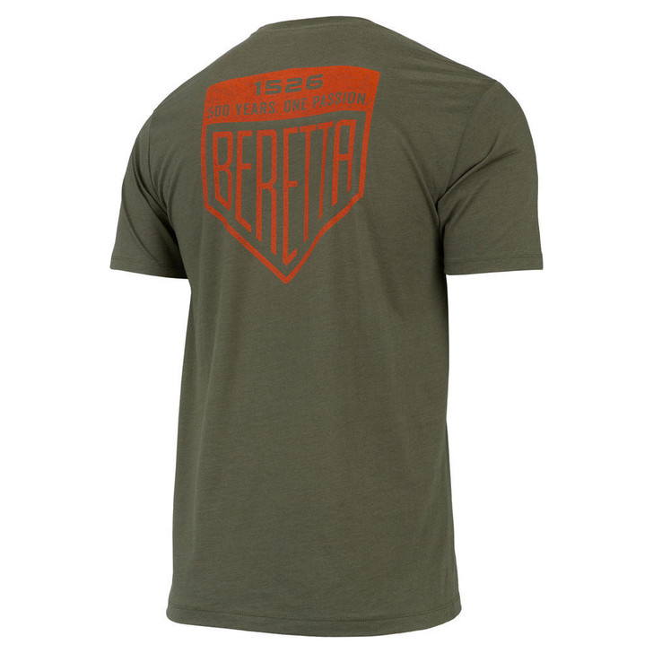 Beretta USA Corp Legacy T-shirt - Military Green, 2x-large 