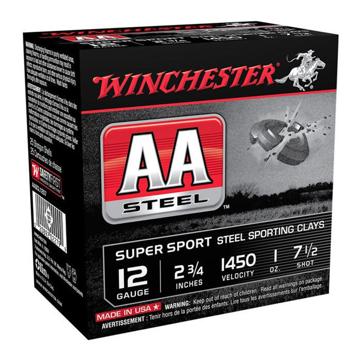 Winchester 12 Gauge 2-3/4''  1oz #7.5 25/box 