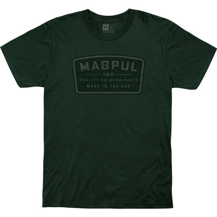 Magpul Go Bang Parts Cotton T-shirt Small Forest Green 