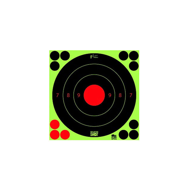 Pro-Shot Uit Splattershot Reactive Target - 7-3/4", 25/50 Meter Target, 30pk 