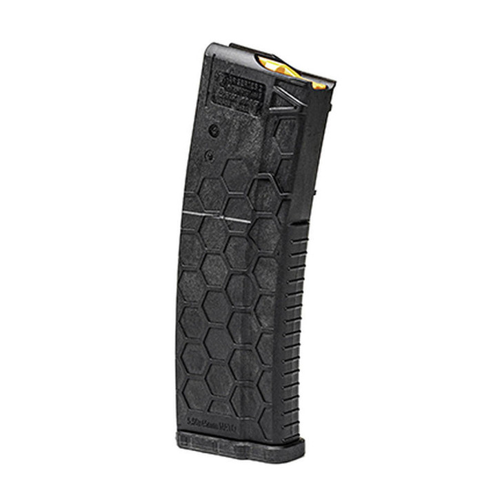 HEXMAG Ar-15 Magazine - Black, 5.56 Cal, 30/rd, Carbon Fiber 