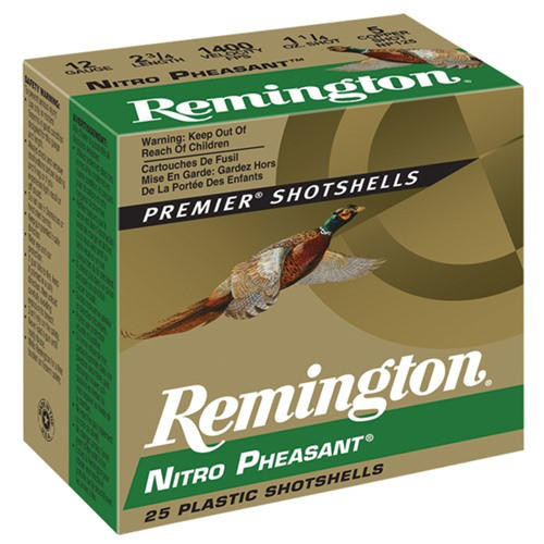  Remington Nitro Pheasant 12ga 2.75'' 1-1/4oz #4 25/bx 