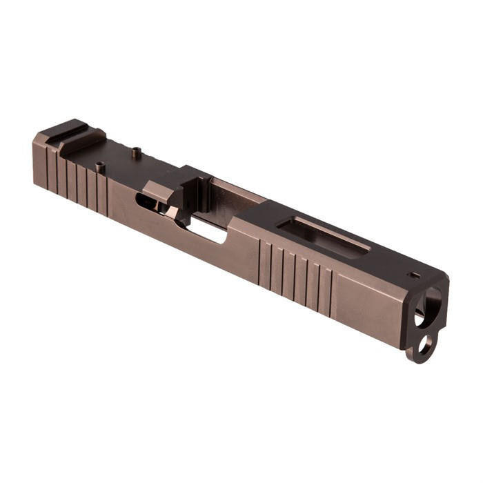 Brownells Rmr Slide +window For Gen3 Glock~ 17 Bronze Pvd 