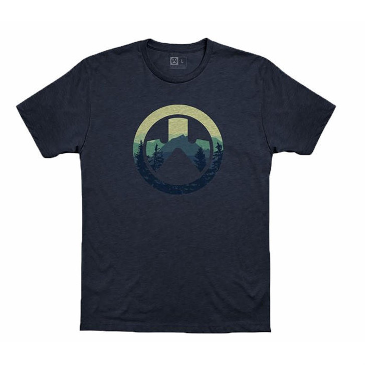 Magpul Cascade Icon Logo Cvc T-shirt Navy Heather Small 