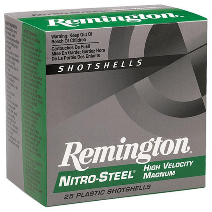  Remington Nitro-steel Hv Mag 12ga 3'' 1-3/8oz #2 25/bx 