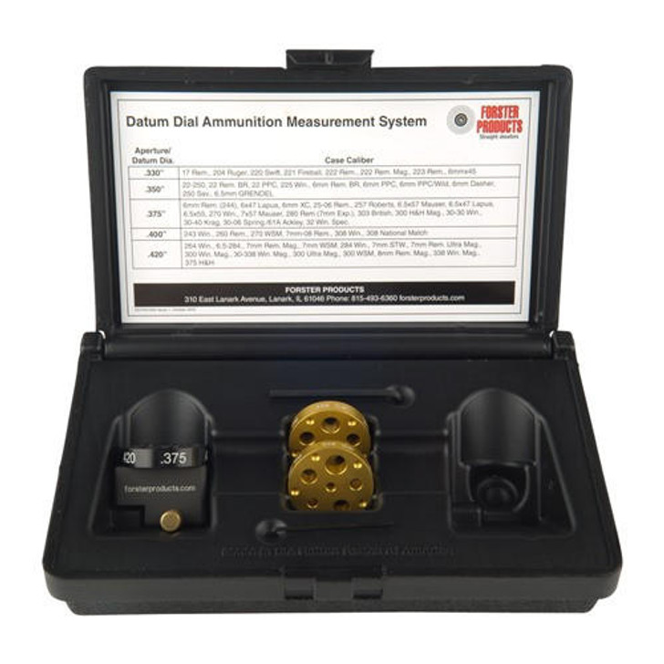 Forster Datum Dial Ammunition Measurement System Complete Kit 