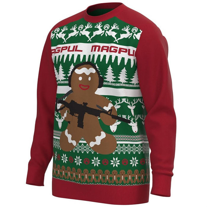 Magpul Gingarbread Ugly Christmas Sweater Md 