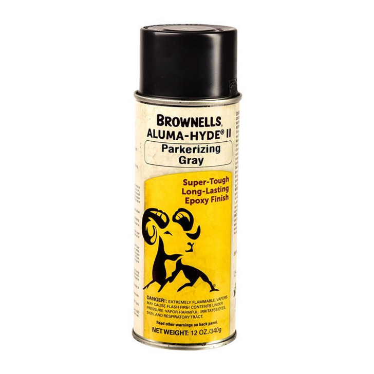 Brownells Aluma-hyde Ii 12 Oz Matte Parkerizing Gray Aerosol 