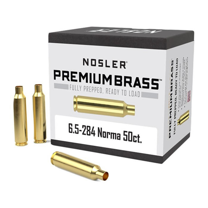 Nosler, Inc. 6.5-284 Norma Brass Case 50/box 