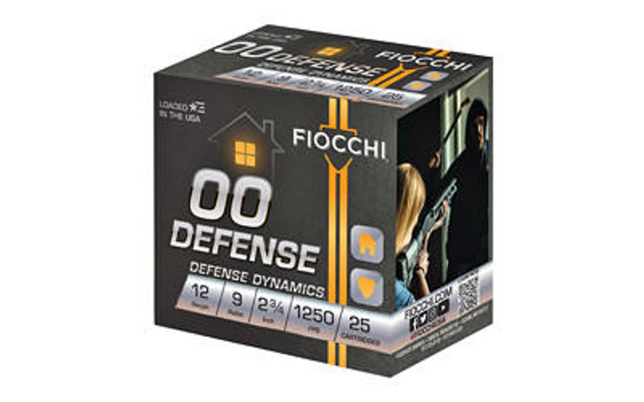  Fiocchi Buckshot 00 12ga 25/250 