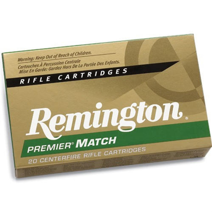  Remington Premier Match 308 Win 168gr Matchking Bthp 20/bx 