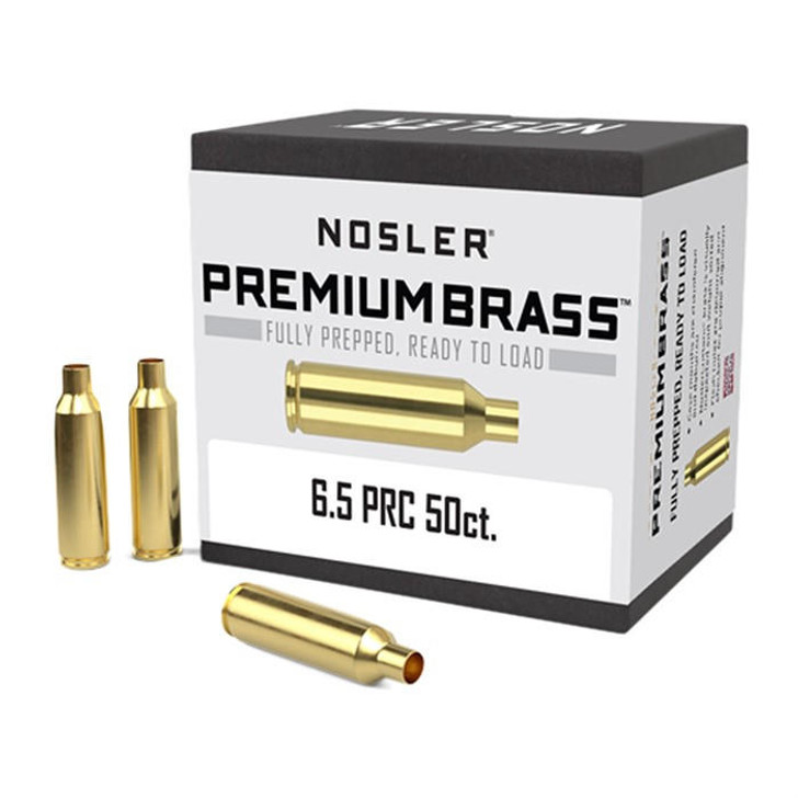 Nosler, Inc. 6.5 Prc Brass Case 50/box 