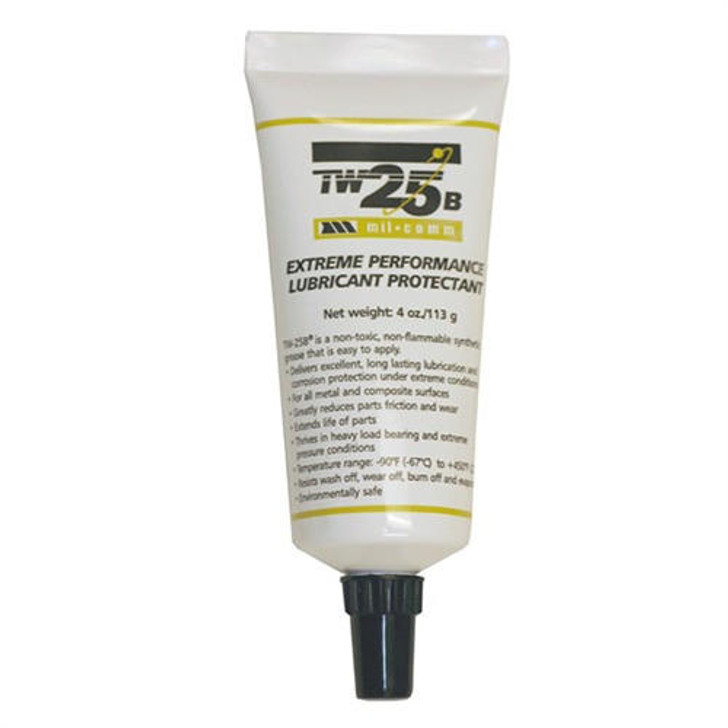 Mil-Comm Products Company Tw25b Grease 4 Oz. Tube 