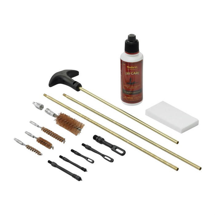 Outers Universal Cleaning Kit W/aluminum Rod In Box W/brushes 