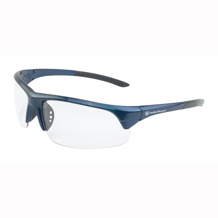 Smith & Wesson S&w Corporal Blue Frame/clear Lens Glasses 