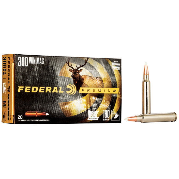 Federal Fed Prm 300win 180gr Nos Ab 20/200 